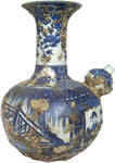 Double-Gourd Kendi-Style Ewer - Blue and White Porcelain