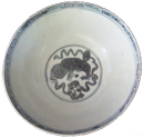 Bowl with Central Medallion - Blue and White Porcelain
