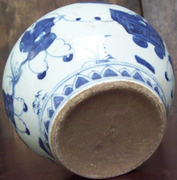Small Guan with Sages - Chinese Blue and White Porcelain