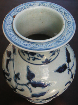 Vase with Qilin - Chinese Blue and White Porcelain