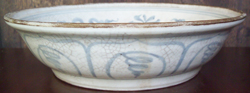 Tradeware Plate with Bird - Chinese Blue and White Porcelain