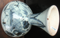 Stemcup with Water Scene - Chinese Blue and White Porcelain