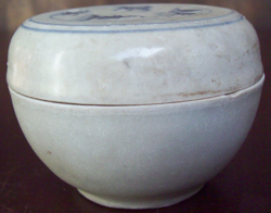 Covered Container - Chinese Blue and White Porcelain