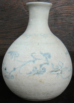 Anamese Vase from Shipwreck - Chinese Blue and White Porcelain