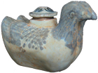 Double-Duck Water Vessel - Blue and White Porcelain