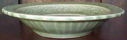 Celadon Plate with Animal Figure - Chinese Celadon Stoneware Ceramics