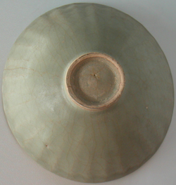 Ribbed Celadon Bowl - Chinese Celadon Stoneware Ceramics