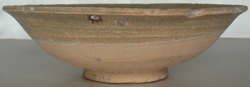 Brown Celadon Flower Dish - Chinese Celadon Stoneware Ceramics