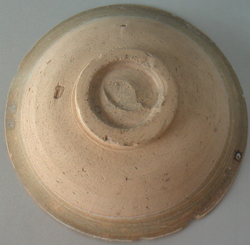 Brown Celadon Flower Dish - Chinese Celadon Stoneware Ceramics