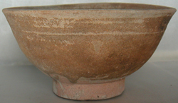 Brown Celadon Shipwreck Bowl- Chinese Celadon Stoneware Ceramics