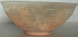 Shipwreck Bowl with Combed Incise - Chinese Celadon Stoneware Ceramics