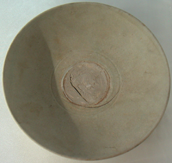 Celadon Dish with Faded Glaze - Chinese Celadon Stoneware Ceramics
