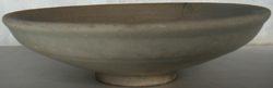 Celadon Dish with Floral Design - Chinese Celadon Stoneware Ceramics
