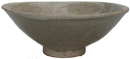 Brown Shipwreck Bowl with Flowers - Chinese Celadon Ceramics