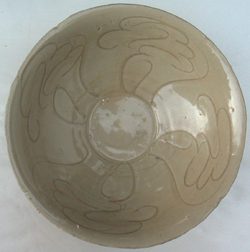 Brown Celadon Bowl - Chinese Celadon Stoneware Ceramics