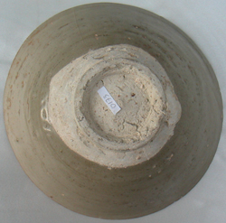 Celadon Bowl with Floral Scroll - Chinese Celadon Stoneware Ceramics