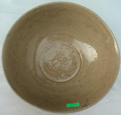 Green Crackled Celadon Bowl -  Celadon Stoneware Ceramics