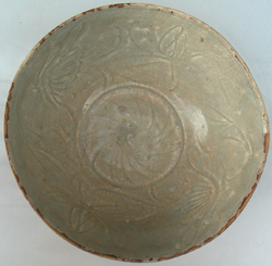 Bluish-Green Celadon Bowl -  Celadon Stoneware Ceramics