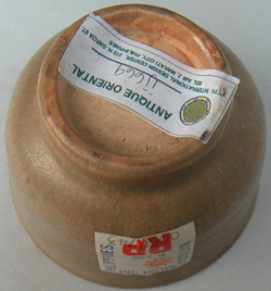 Brownish Green Celadon Bowl -  Celadon Stoneware Ceramics