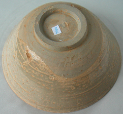 Crackled Brown Bowl -  Celadon Stoneware Ceramics