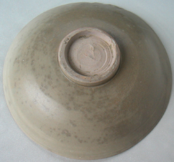 Celadon Dish with Floral Design -  Celadon Stoneware Ceramics