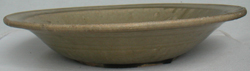 Dark Green Celadon Plate -  Celadon Stoneware Ceramics