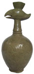 Bottle Vase with Phoenix Head - Chinese Celadon Ceramics