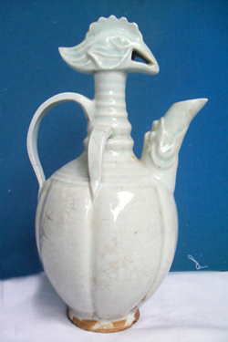 Qingbai Ewer with Phoenix Head  - Chinese Porcelain and Stoneware