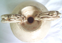 Small Amphora with Dragon Handles - Chinese Porcelain and Stoneware