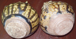 Smal Brown Owl Vases  - Tang Dynasty Chinese Ceramics