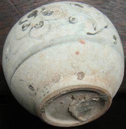 Anamese Jarlet from Shipwreck - Underglaze Black Chinese Ceramics
