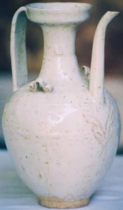 Qingbai Ewer with Looped Handles - Chinese Porcelain and Stoneware