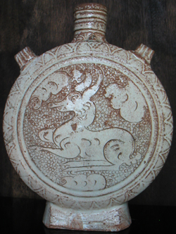 Two-Handled Moon Flask- Chinese Porcelain and Stoneware