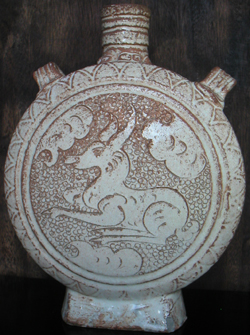 Two-Handled Moon Flask- Chinese Porcelain and Stoneware