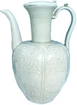 Qingbai Ewer with Cover - Whiteware Porcelain & Stoneware