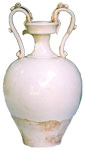Small Amphora with Dragon Handles - Whiteware Porcelain & Stoneware