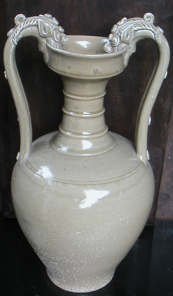 Qingbai Dragon Vase - Chinese Porcelain and Stoneware
