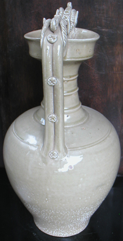Qingbai Dragon Vase - Chinese Porcelain and Stoneware
