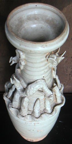 Funerary Urn with Dragon - Chinese Porcelain and Stoneware