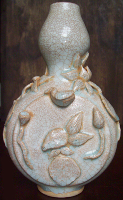 Double-Gourd Qingbai Vase - Chinese Porcelain and Stoneware