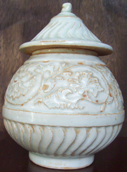 Qingbai Covered Container - Chinese Porcelain and Stoneware