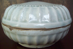 Powder Container with Incised Design - Chinese Porcelain and Stoneware