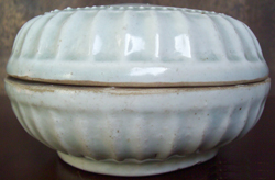Powder Container with Incised Design - Chinese Porcelain and Stoneware