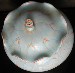 Jar with Lotus Leaf Cover - Chinese Porcelain and Stoneware