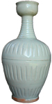 Cup-Mouthed Vase - Whiteware Porcelain & Stoneware