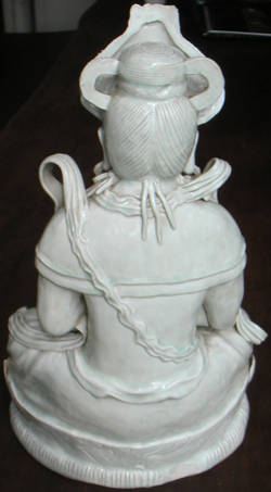 Seated Buddha Figure - Chinese Porcelain and Stoneware