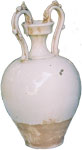 Large Amphora with Dragon Handles - Whiteware Porcelain & Stoneware