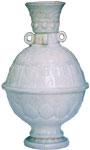 Qingbai Vase with Looped Handles - Whiteware Porcelain & Stoneware