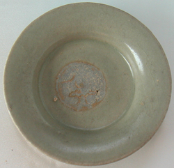 Green Celadon Dish - Chinese Celadon Stoneware Ceramics