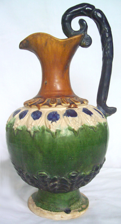 Ewer with Blue Handle - Tang Dynasty Chinese Ceramics